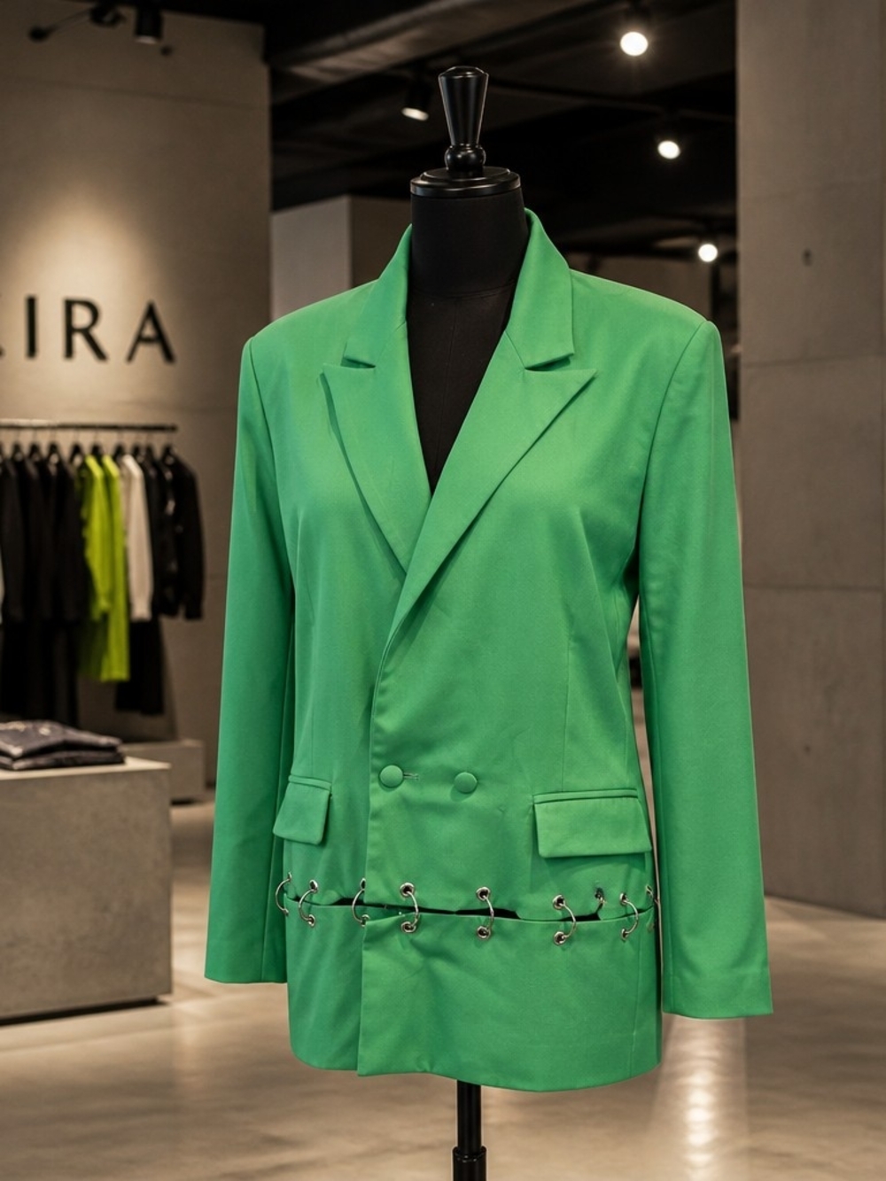 Akira Blazer Womens Size M Green 💚